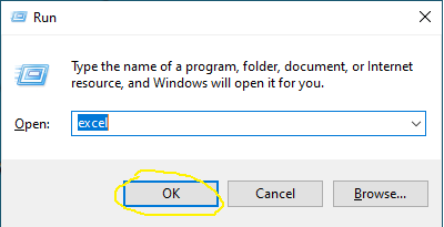 What is microsoft Excel - opening excel 3 (run command)