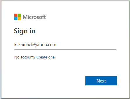 Opening excel online