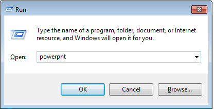 how to open powerpoint in windows 3