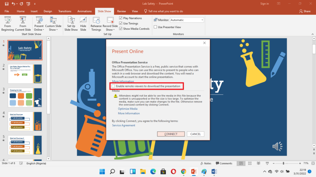 deliver your powerpoint presentations online remotely