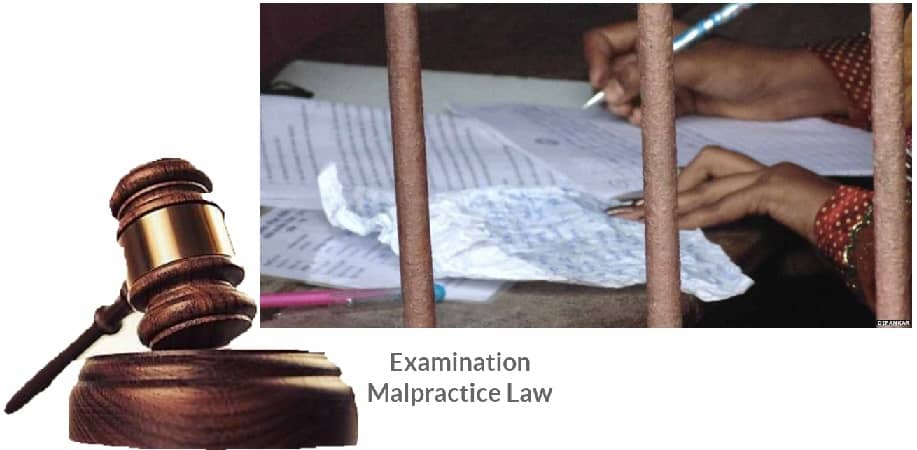 Examination malpractice - law