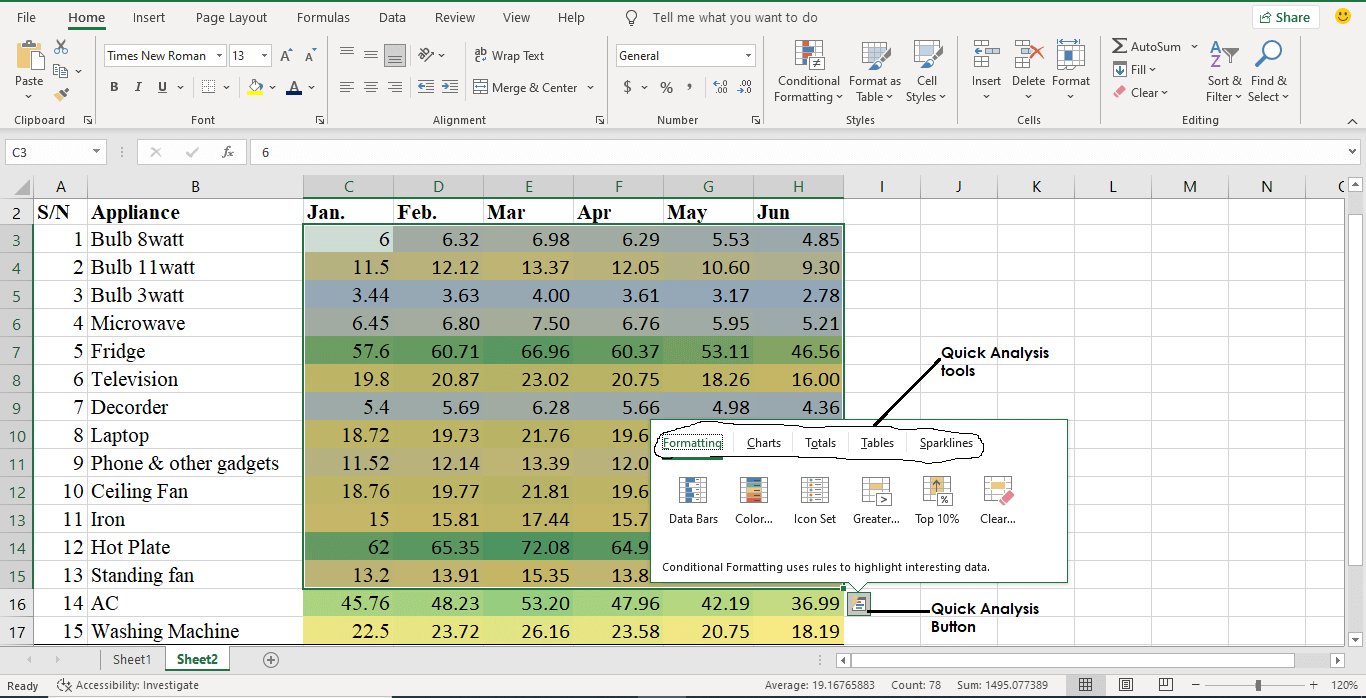 what is conditional formatting