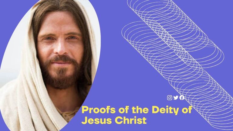 the deity of Jesus Christ