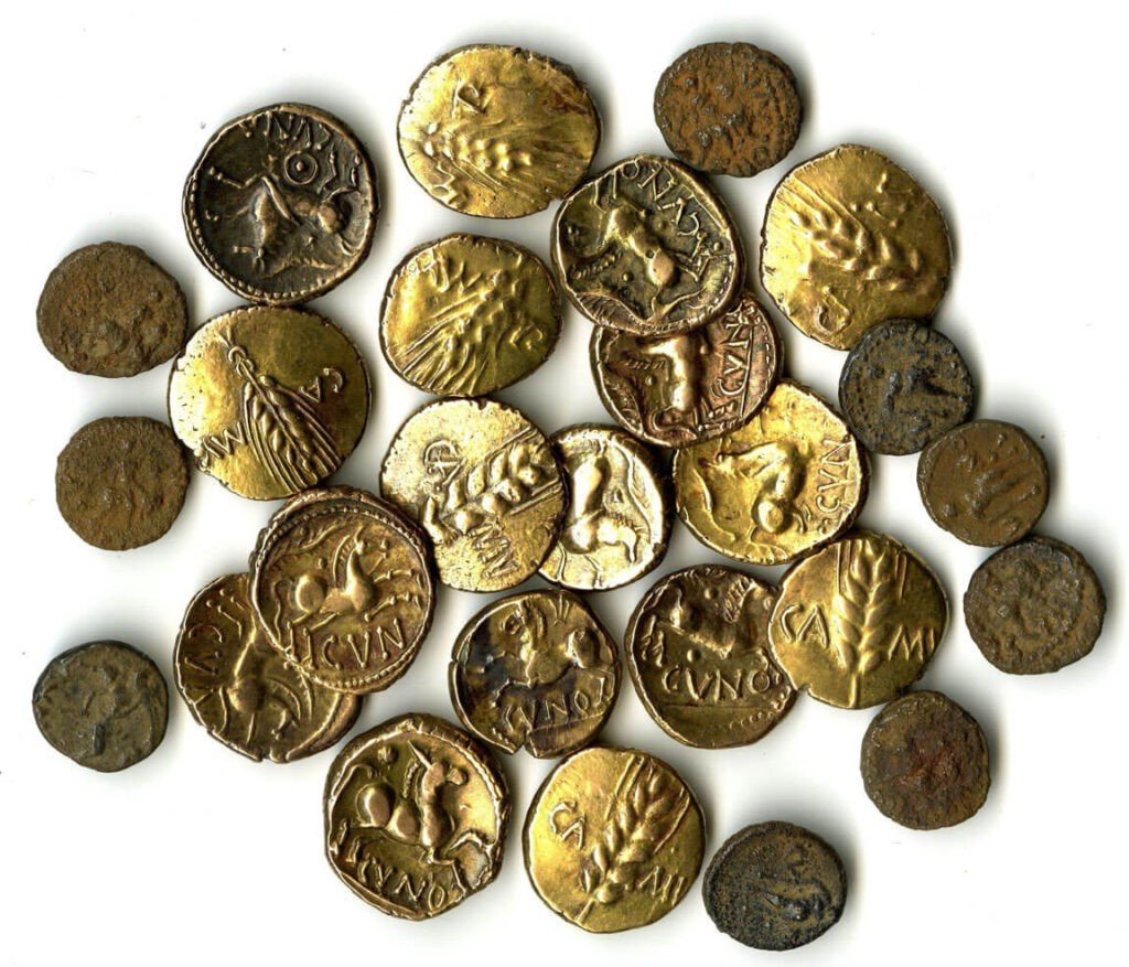 coins - iron age technology