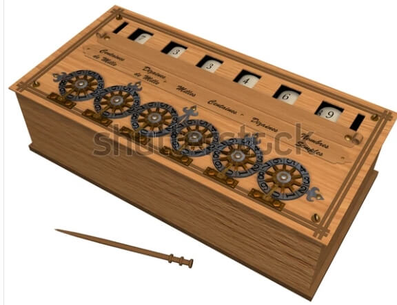 The pascaline adding machine