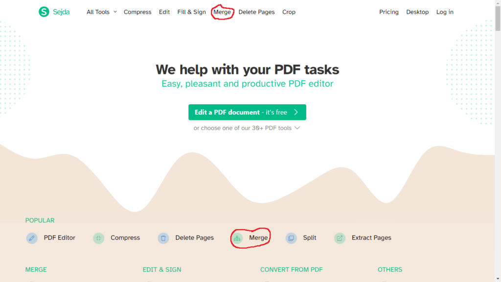 combine pdf documents online free