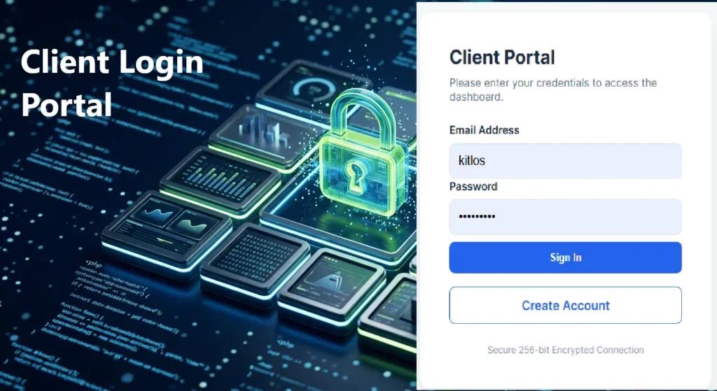 Build a professional Client portal