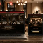Build a restaurant website