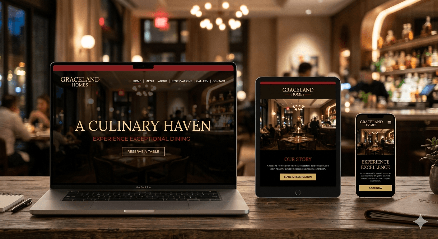 Build a restaurant website