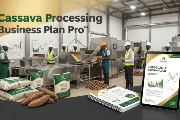 Cassava Processing Business Plan Nigeria