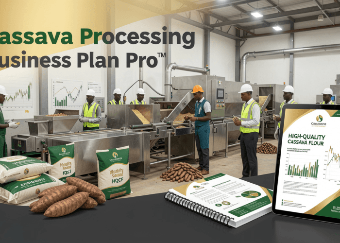 Cassava Processing Business Plan Nigeria