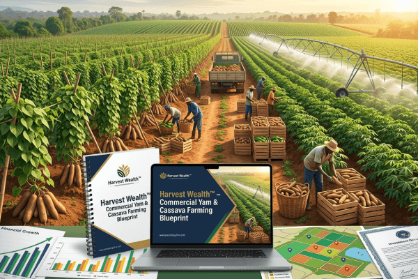 Commercial Yam & Cassava Farming Business Plan Nigeria