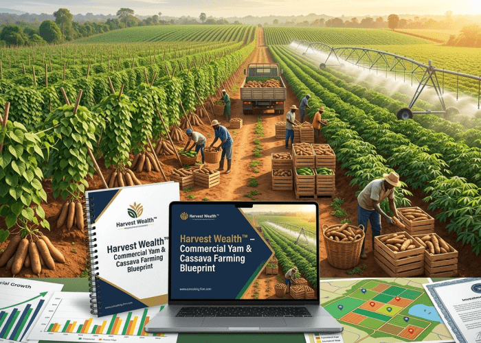 Commercial Yam & Cassava Farming Business Plan Nigeria